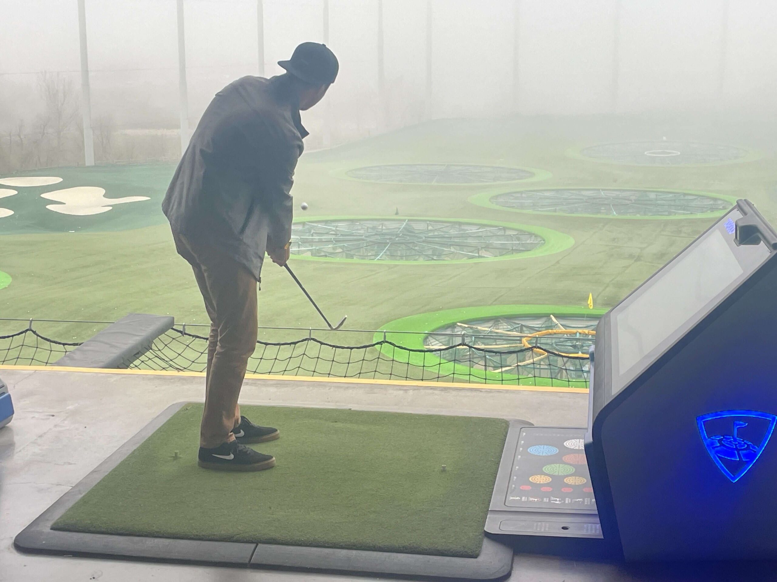 One of our team members participated in a game at Top Golf.