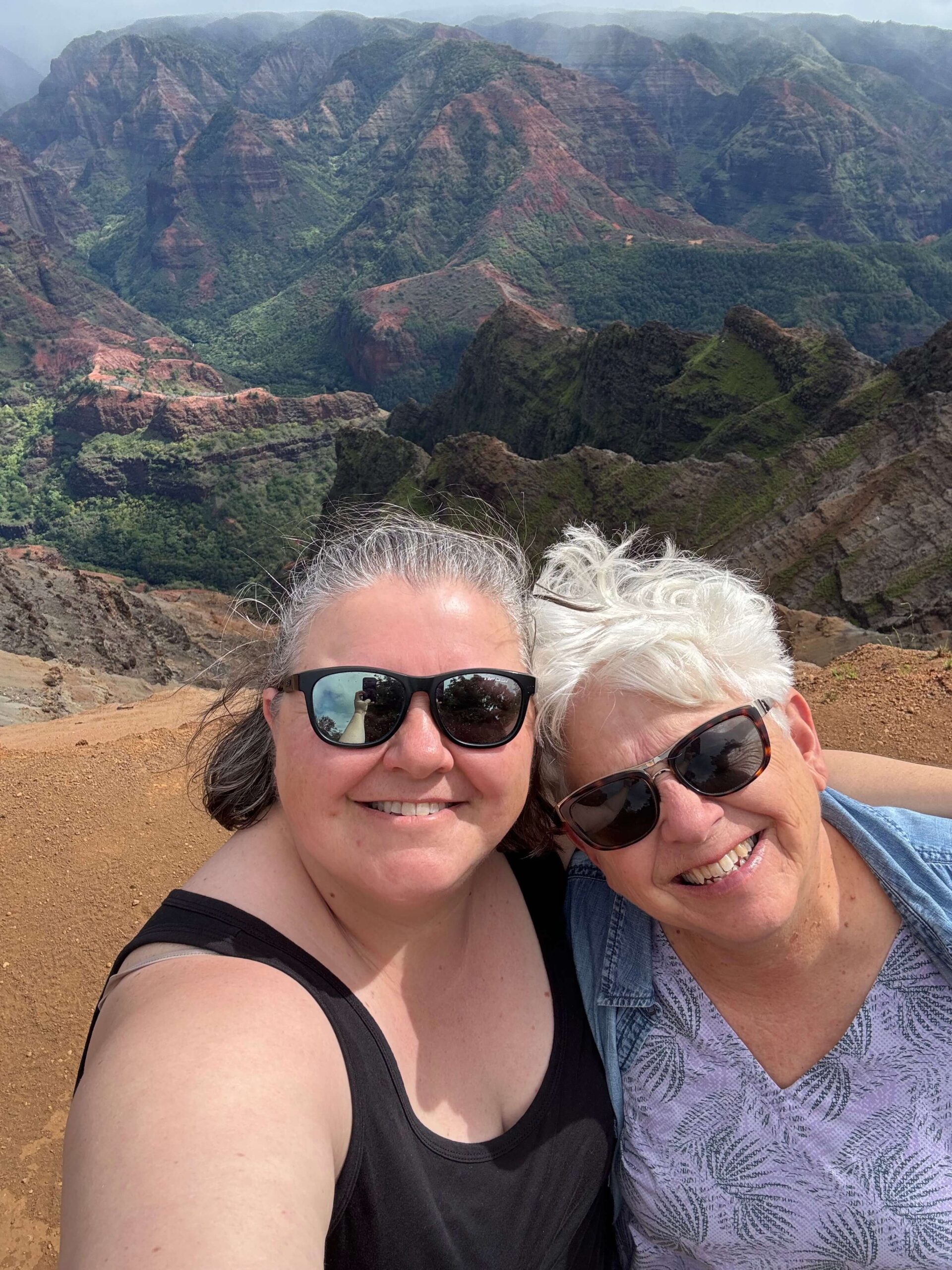 Golden Software's Customer Support Team Lead, Katie Yoder, took a trip to Kauai, Hawaii, with her mom and explored the beautiful landscape.