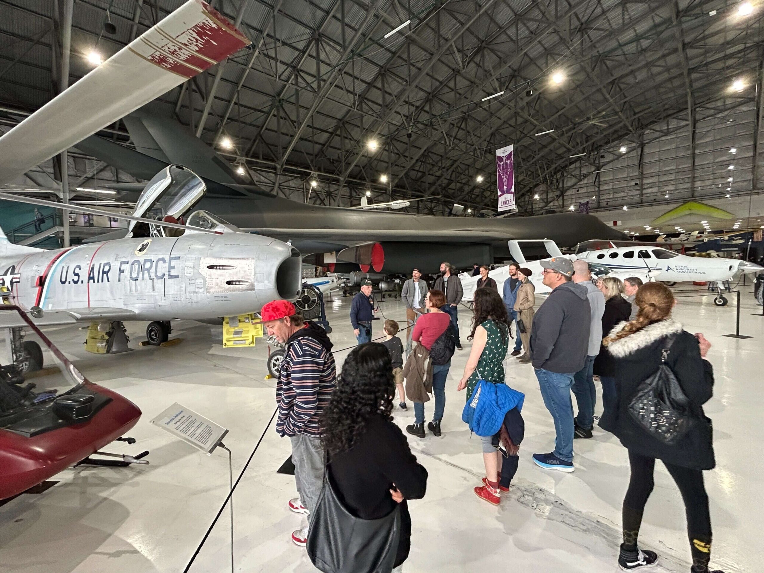 Exploring a fun museum was one of the many activities our team did to build social connections.