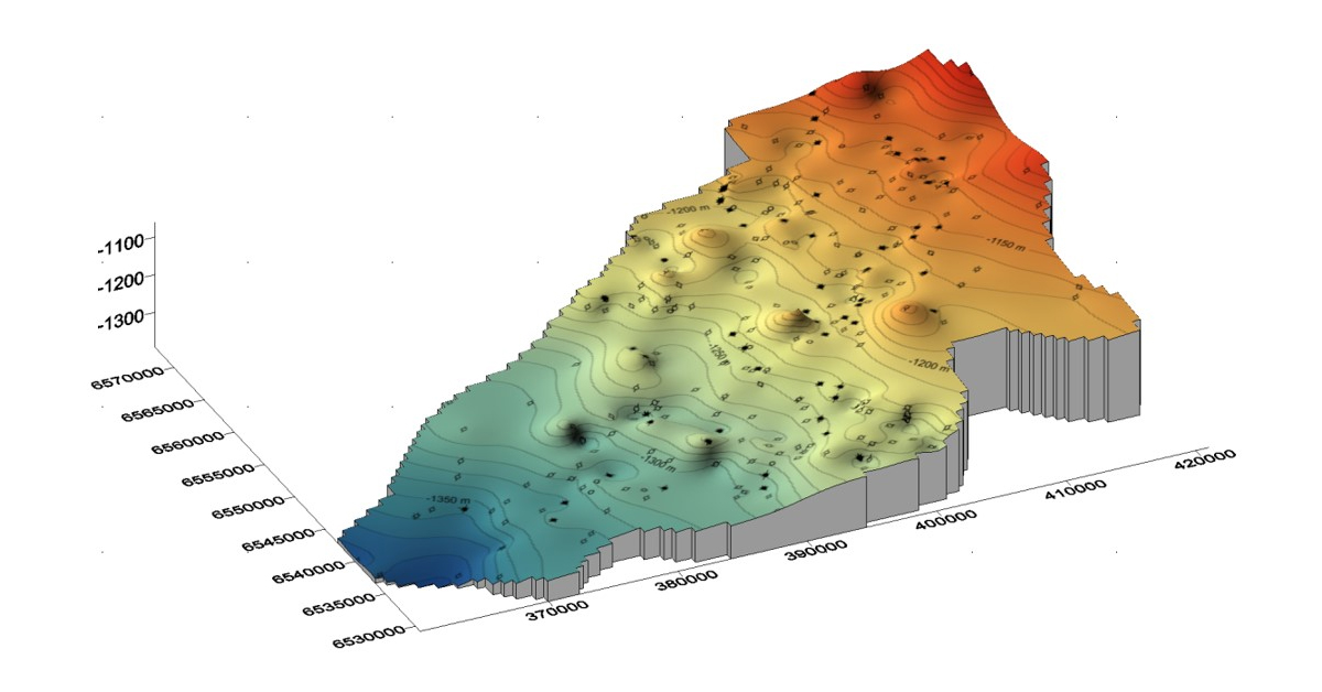 Visualization in Surfer Tells Compelling Geologic Stories